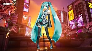 Fortnite Easter egg hints at upcoming Hatsune Miku collaboration