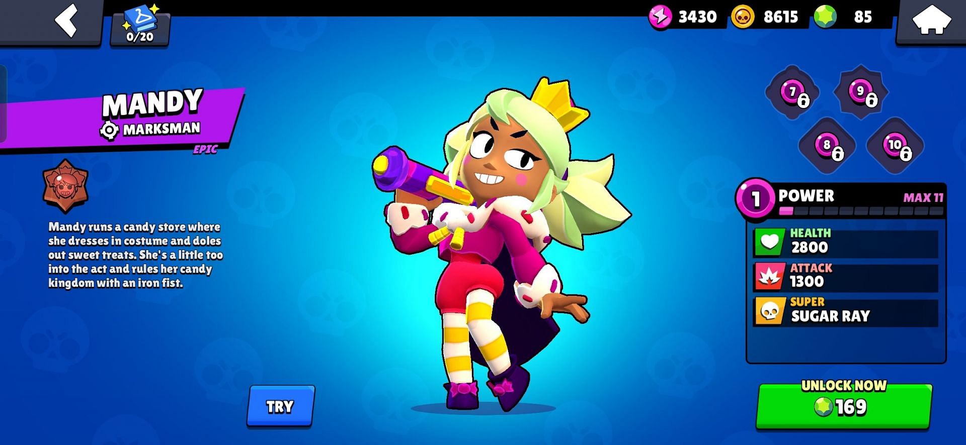 Mandy&#039;s Super is useful in Brawl Stars team fights, as it punishes grouped enemies and forces them to move (Image via Supercell)