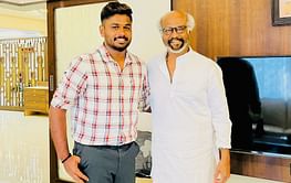[In Picture] "Anything is possible when it's THALAIVAR'S BIRTHDAY" - Sanju Samson's unique wish for Rajinikanth