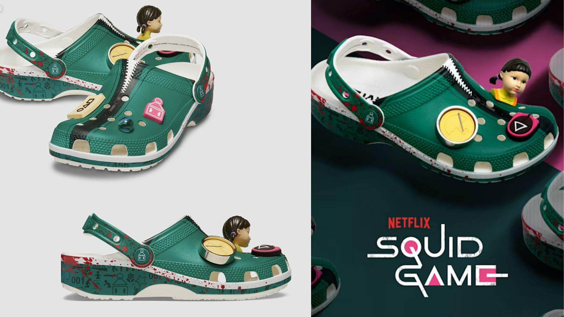 Squid Game 2 x Crocs (Image via Crocs)