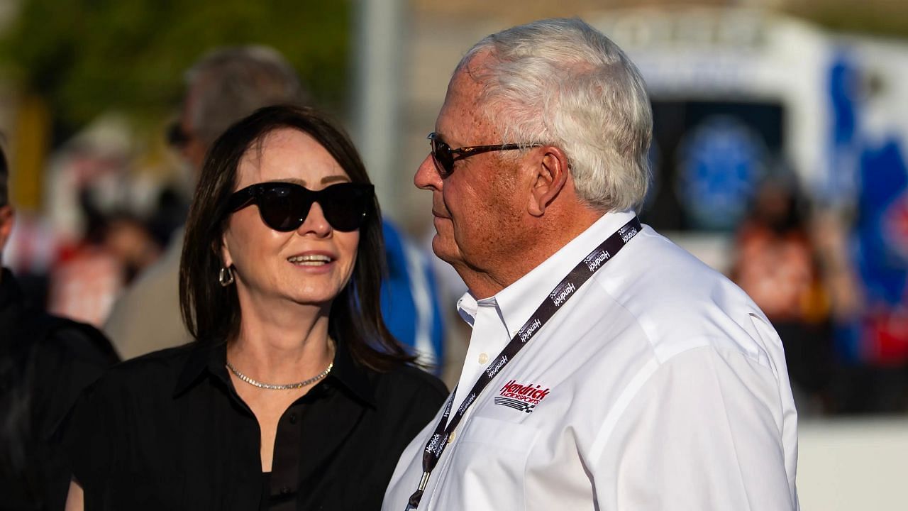 Rick Hendrick and Linda Hendrick