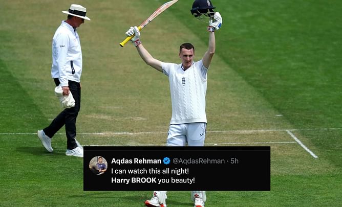 "Harry Brook is either going to end up a) in a psyche ward or b) overtaking Sachin Tendulkar" - Fans hail England batter after sensational 100
