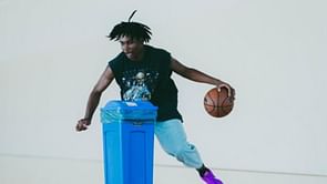 "Lol 40 year old 8th graders now": Hoops fans react to highlight clips of Golden State Warriors forward Jonathan Kuminga's brother Flory Kuminga