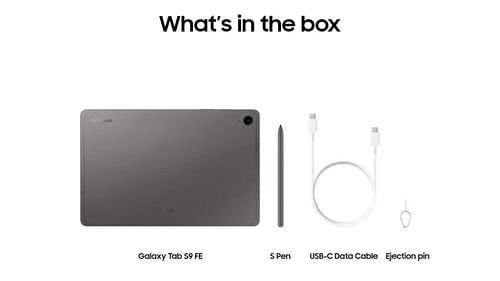 Everything that comes inside the box (Image via Samsung)