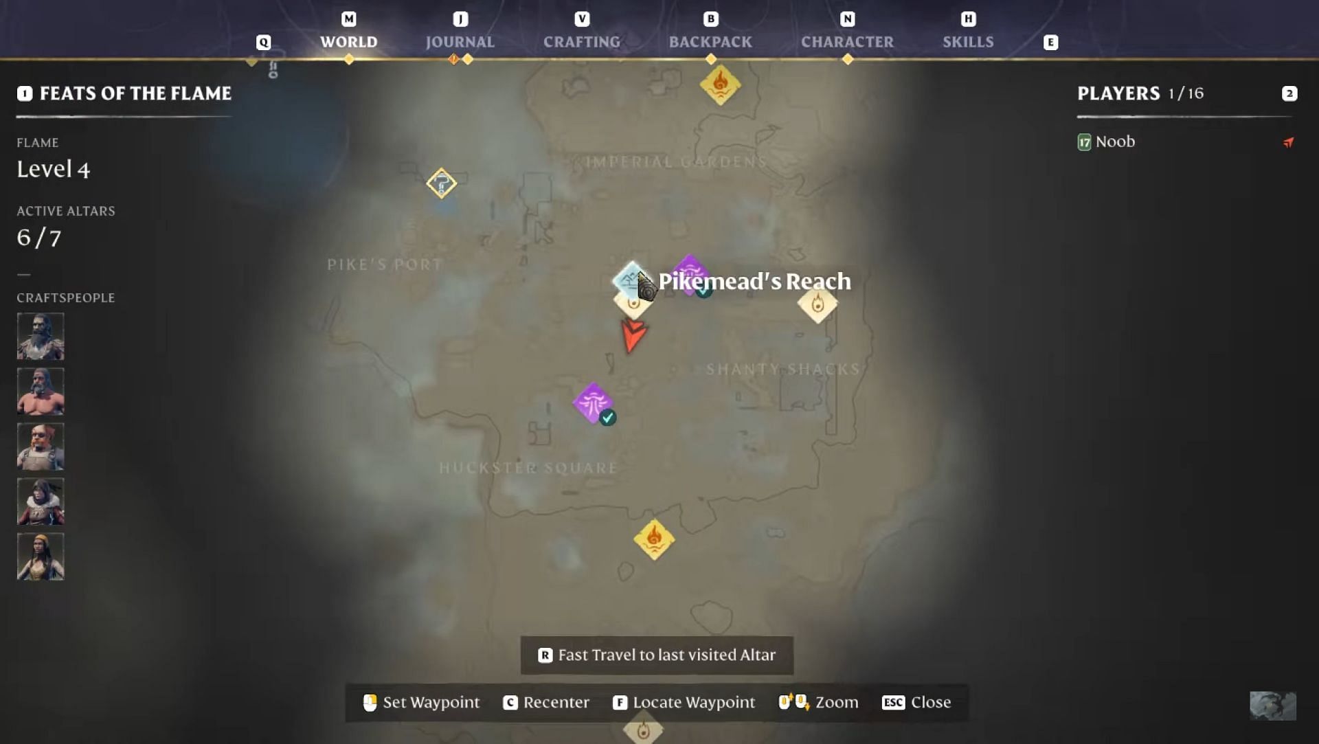 You have to get to the area of Pikemead&#039;s Reach to get this progression item (Image via Keen Games | YouTube/@The Veteran Player)