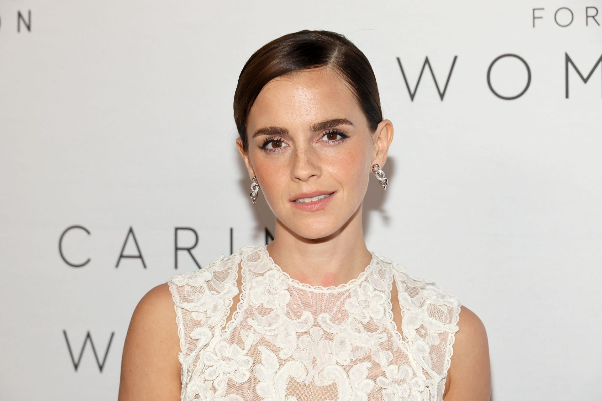 Emma Watson at The Kering Foundation&#039;s Caring For Women Dinner (Image via Getty)