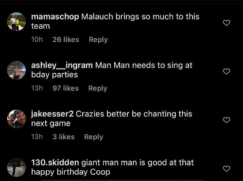 Fans praise Khaman Maluach for celebrating Cooper Flagg with a hilarious birthday song. IG image via @dukembb