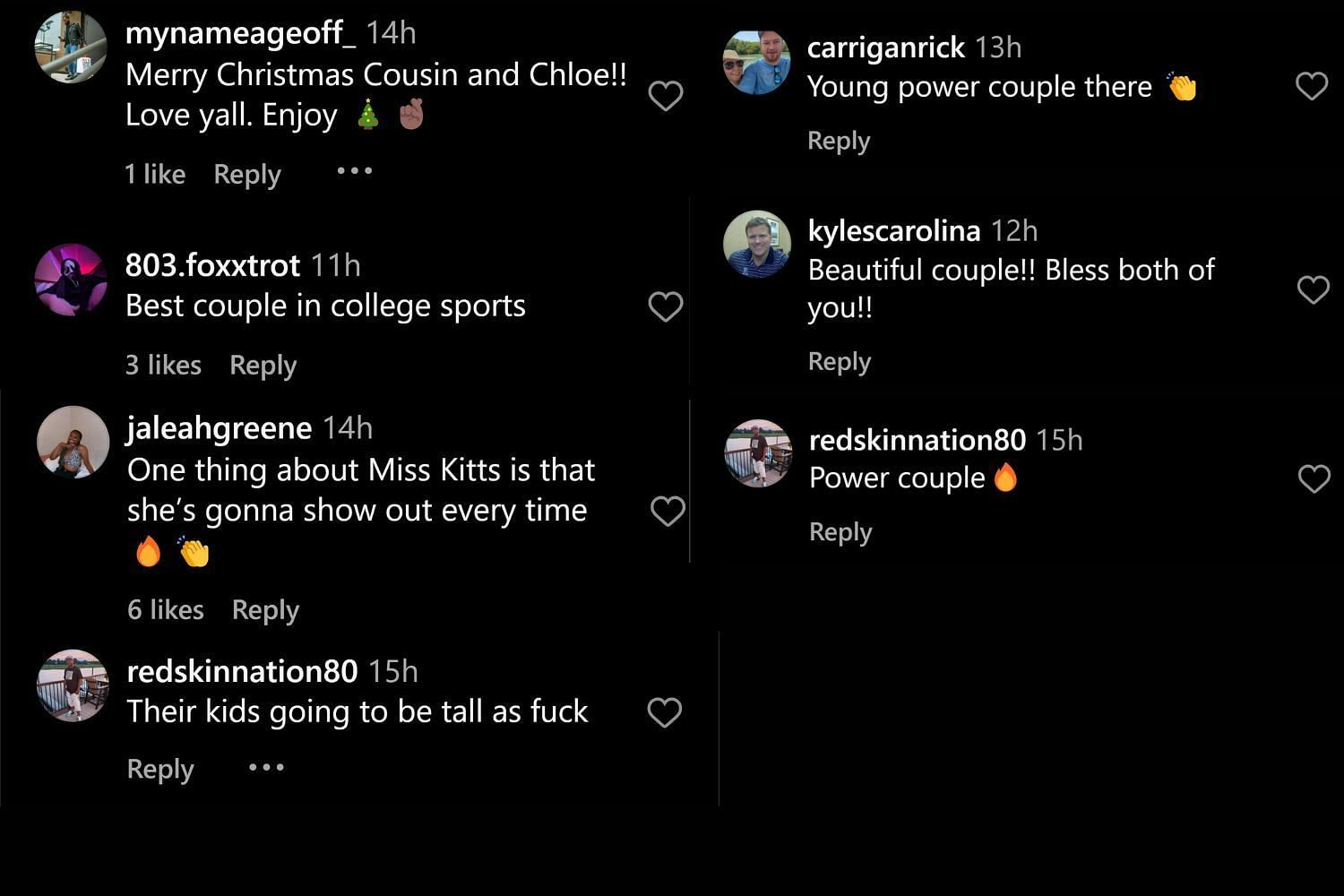 Fans commented on Instagram (@30murrayjr/IG)