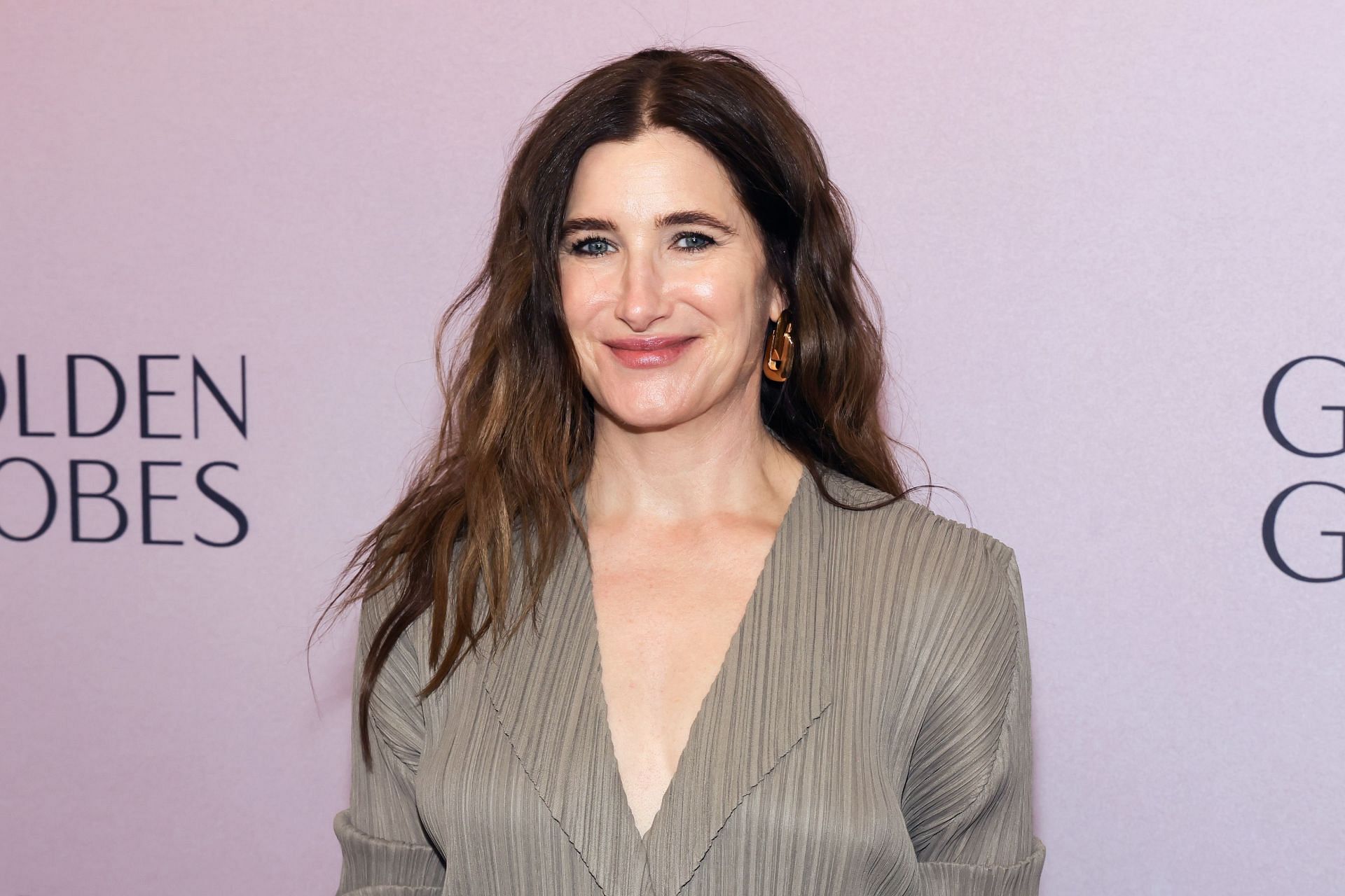 Kathryn Hahn at the Golden Globes First-Time Nominee Celebration (Image via Getty)