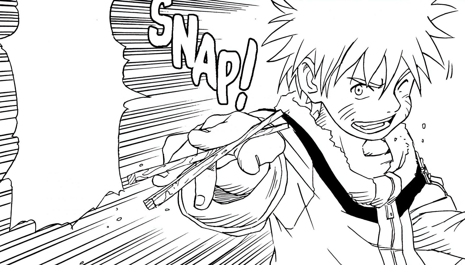 Naruto Uzumaki as seen in the manga (Image via Shueisha)