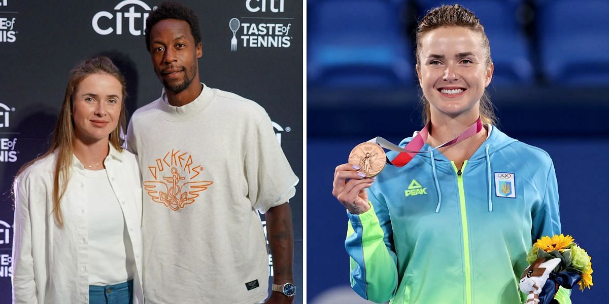 Gael Monfils Elina Svitolina