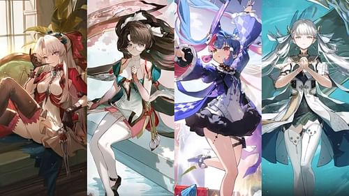 Carlotta, Zhehzi, Roccia, and Jinhsi (Image via Kuro Games)