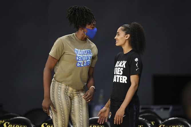Skylar Diggins-Smith echoes teammate Nneka Ogwumike's inclusive feminism take in 3-word