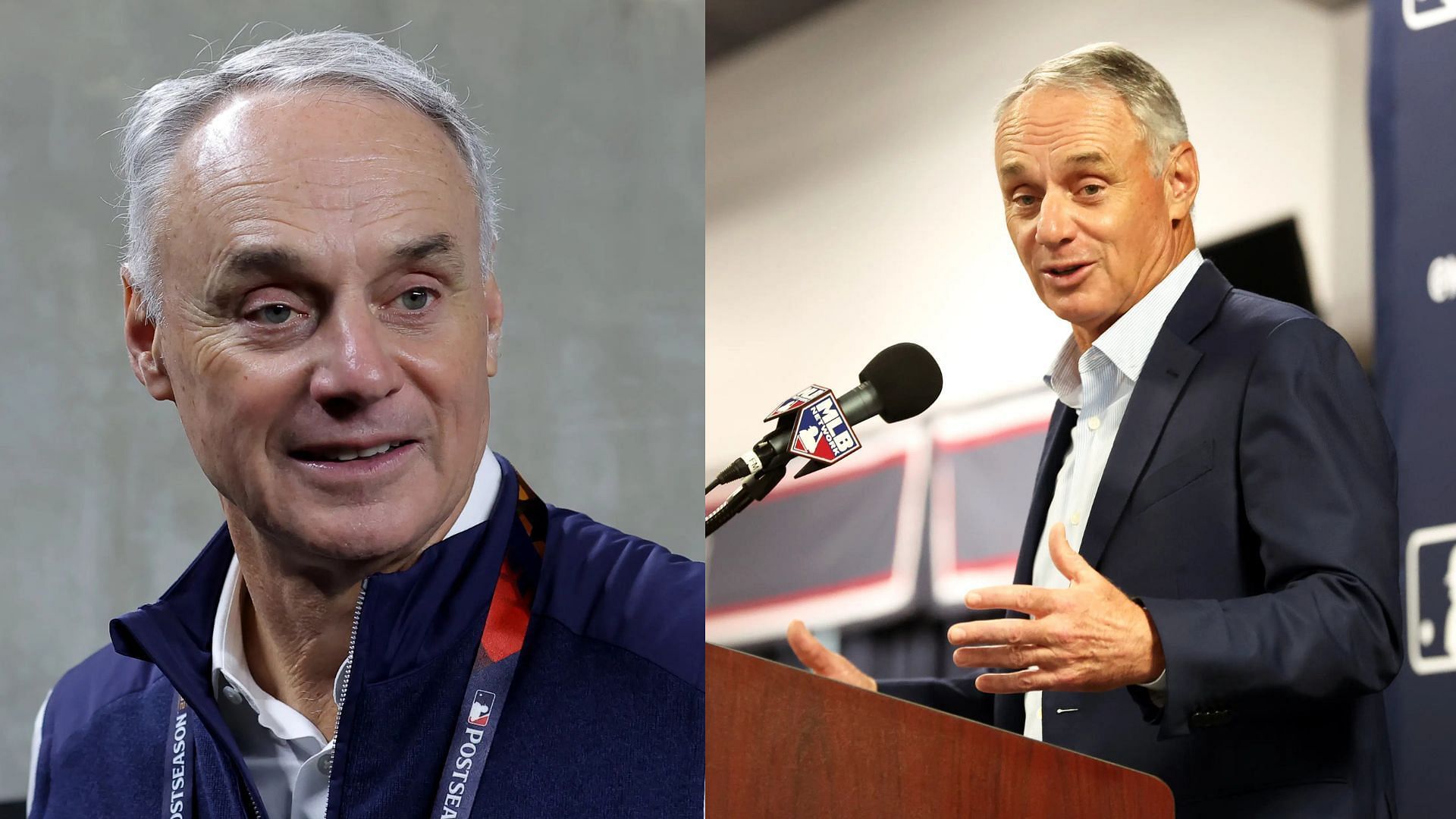 MLB Comissioner Rob Manfred drops bombshell about game-changing &quot;Golden At-Bat&quot; rule (Photo Source: IMAGN)