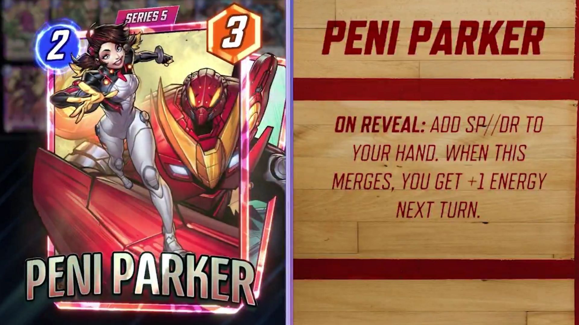 Peni Parker in Marvel Snap (Image via Nuverse)