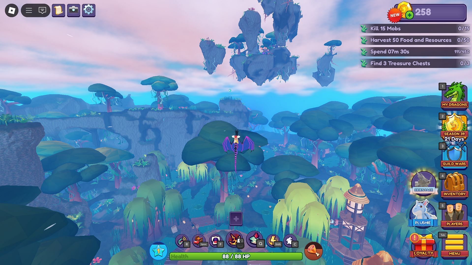 The Jungle world (Image via Roblox)