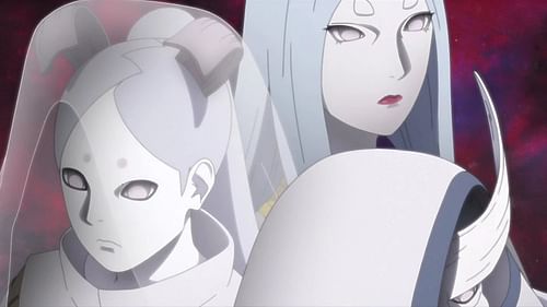 The Otsutsuki's as shown in the anime (Image via Studio Pierrot)