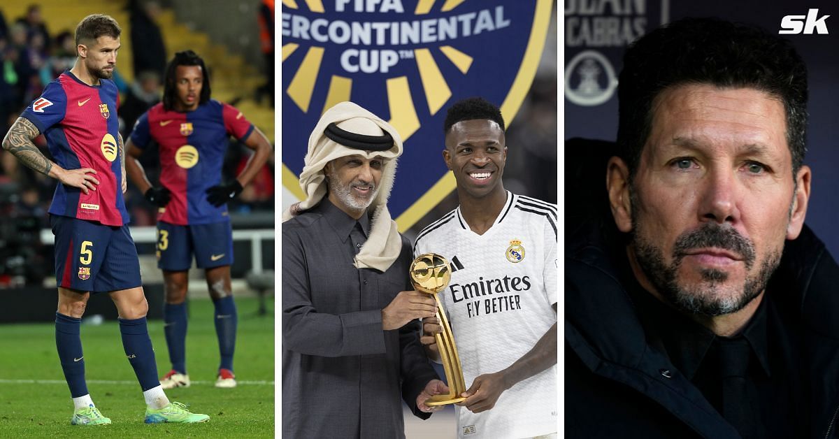 Vinicius Jr with a cheeky dig after Real Madrid win