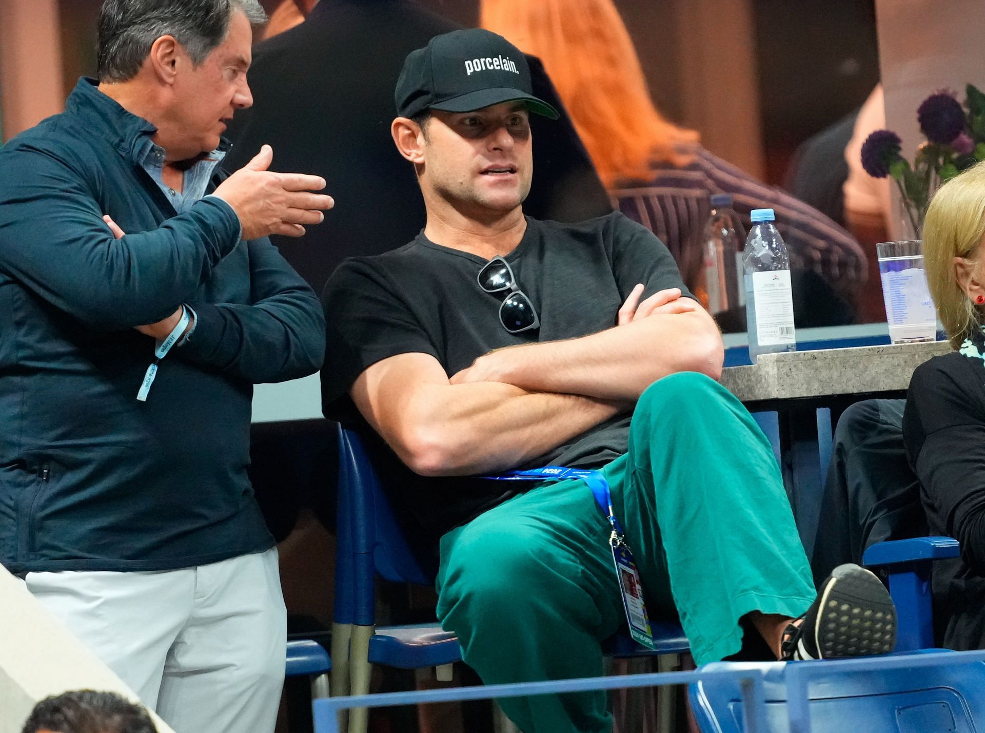 Roddick pictured at the 2024 US Open - Image Source: Getty