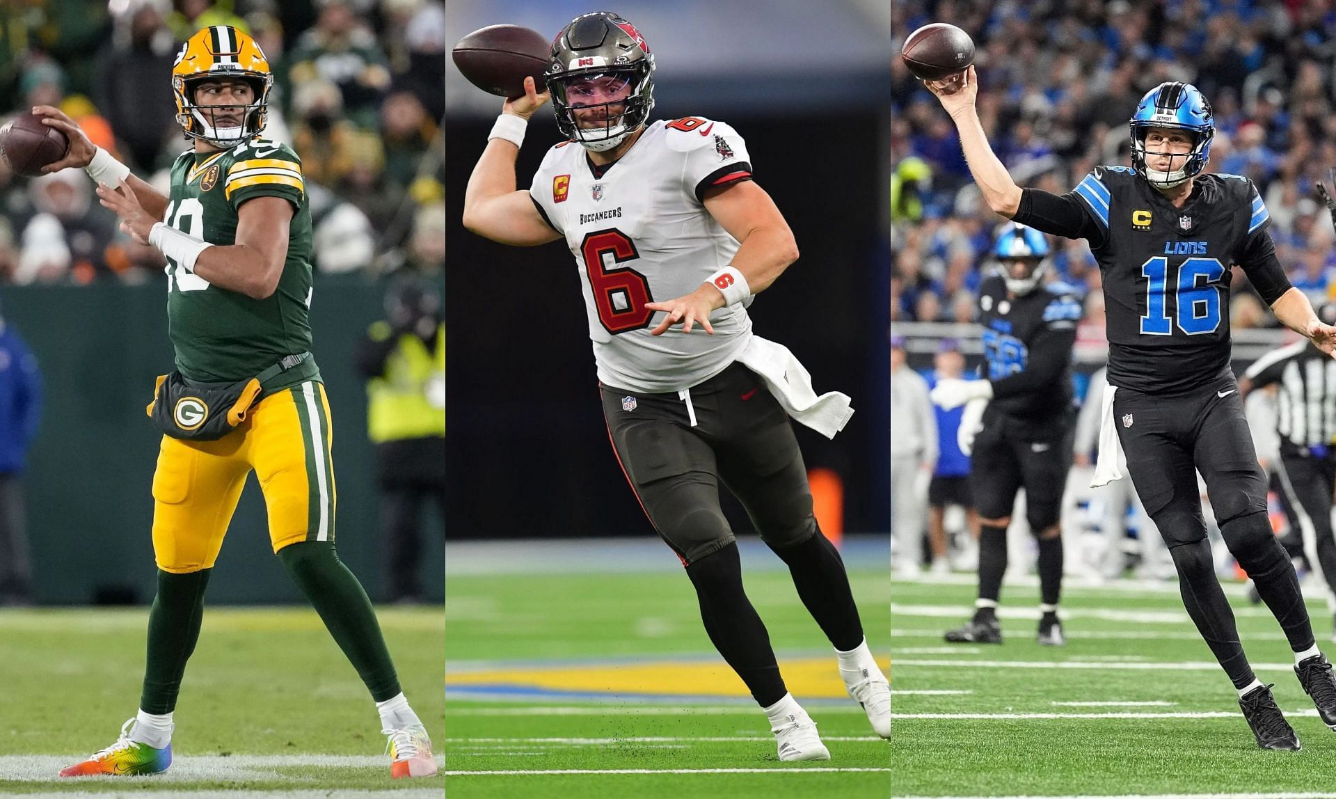 Jordan Love vs Baker Mayfield vs Jared Goff Start 