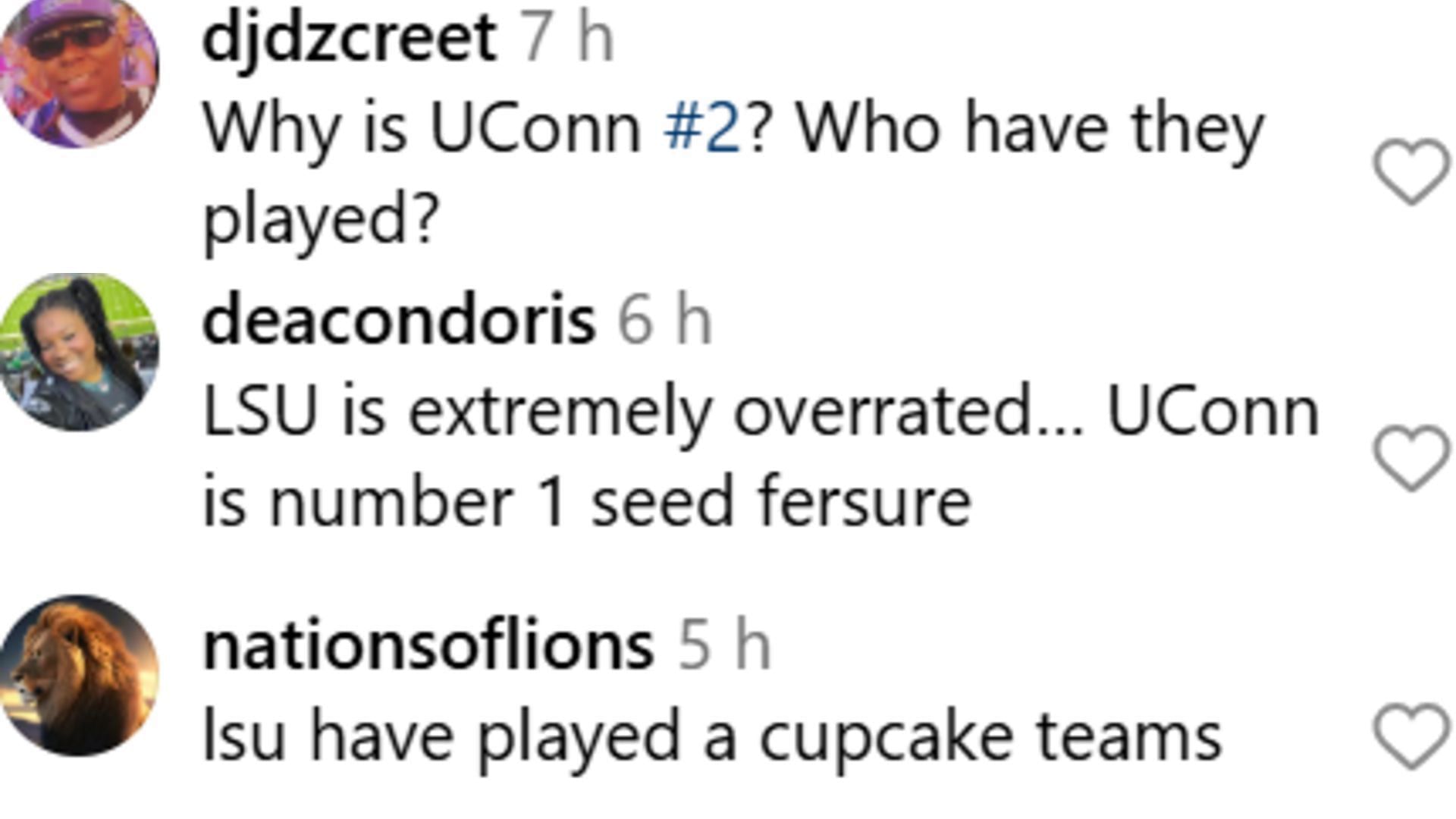 Some fans were disappointed with the latest update of the AP Top 25.