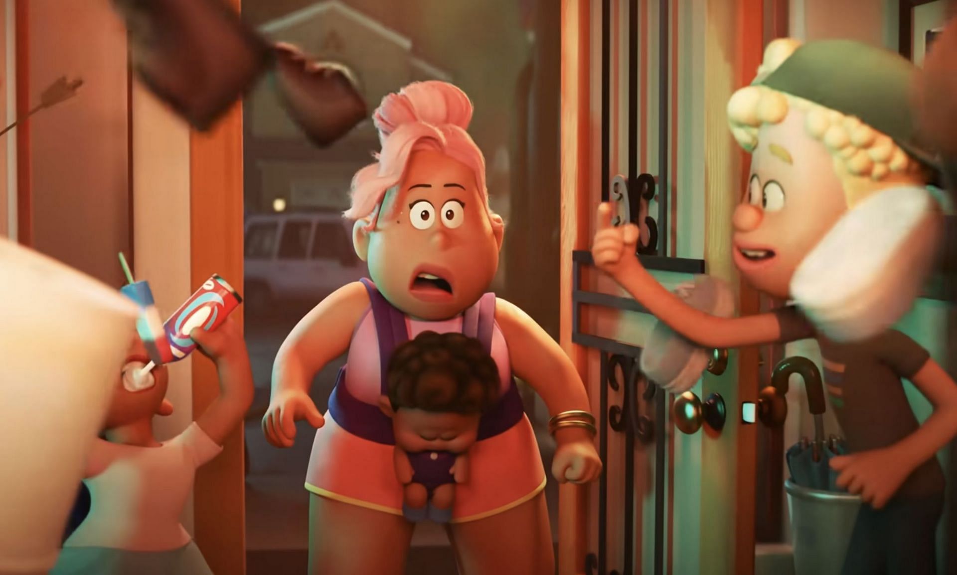 Jo Firestone as Sweaty (Image via Pixar)