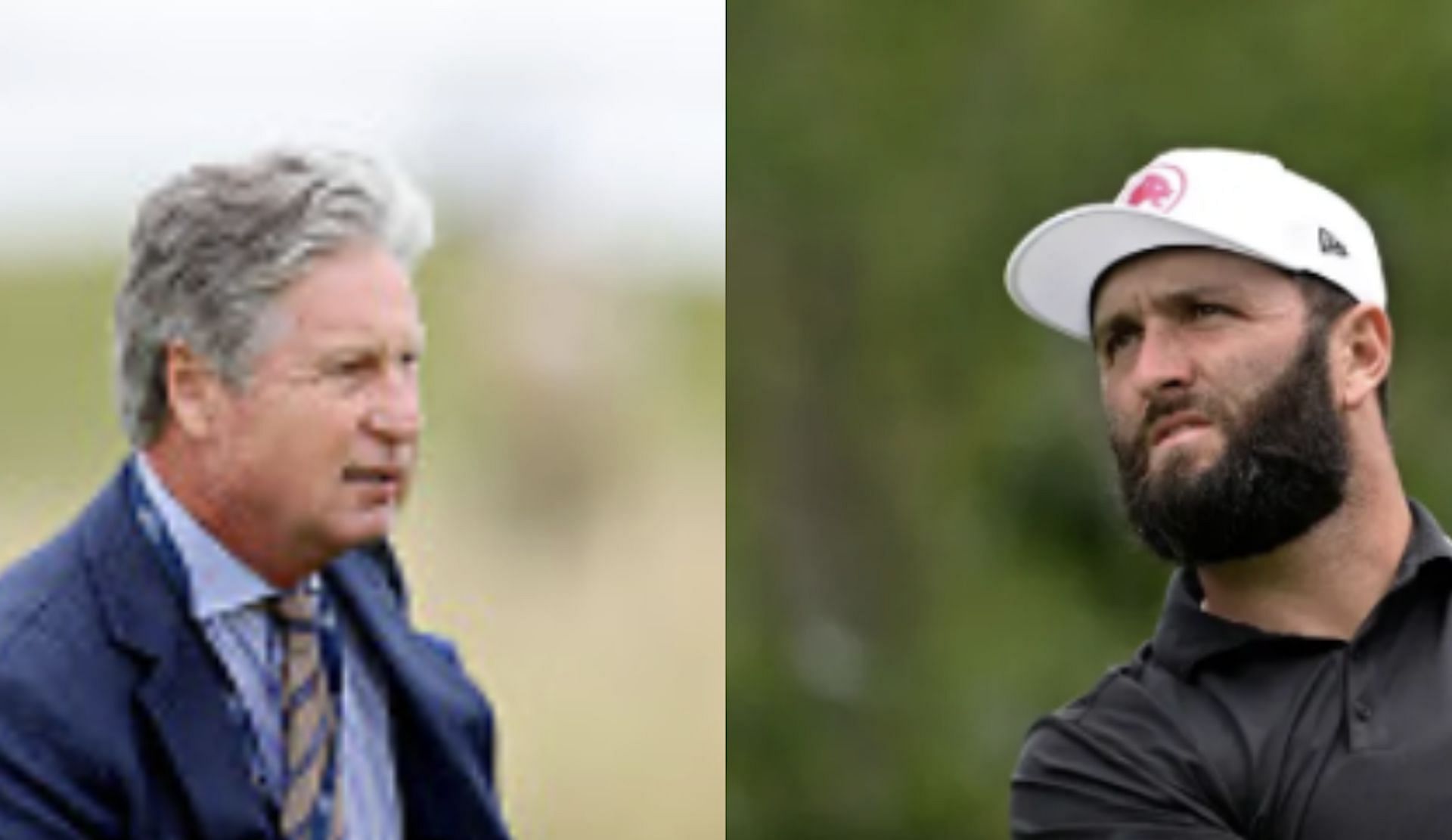 Brandel Chamblee and Jon Rahm (Image via Getty and Imagn)