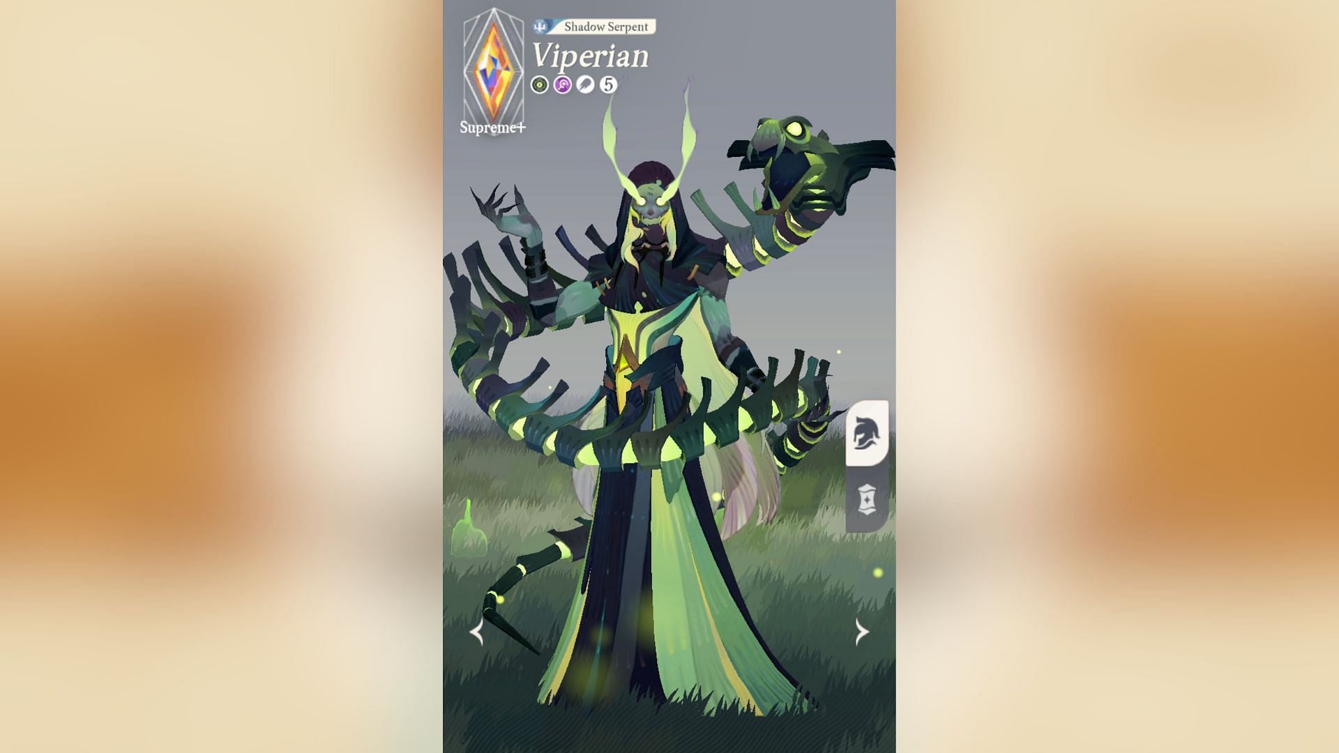 Viperian in AFK Journey (Image via Lilith Games)