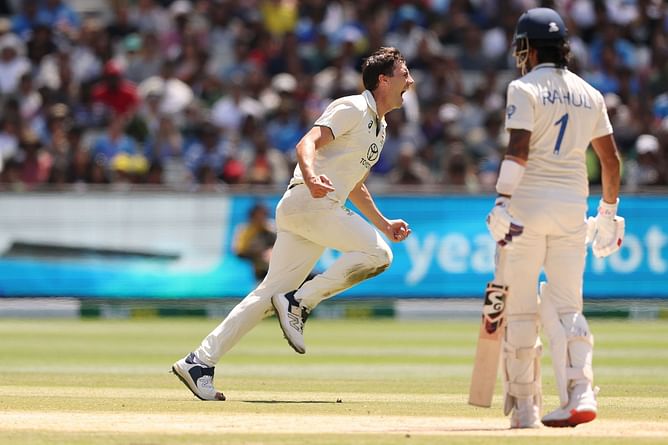[Watch] Pat Cummins strikes for a second time, removes KL Rahul for a duck on Day 5 of BGT 2024-25 4th Test