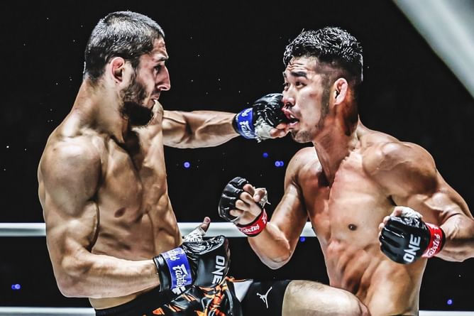 WATCH: Undefeated slugger Alibeg Rasulov’s nasty elbow that sliced open former lightweight MMA king Ok Rae Yoon