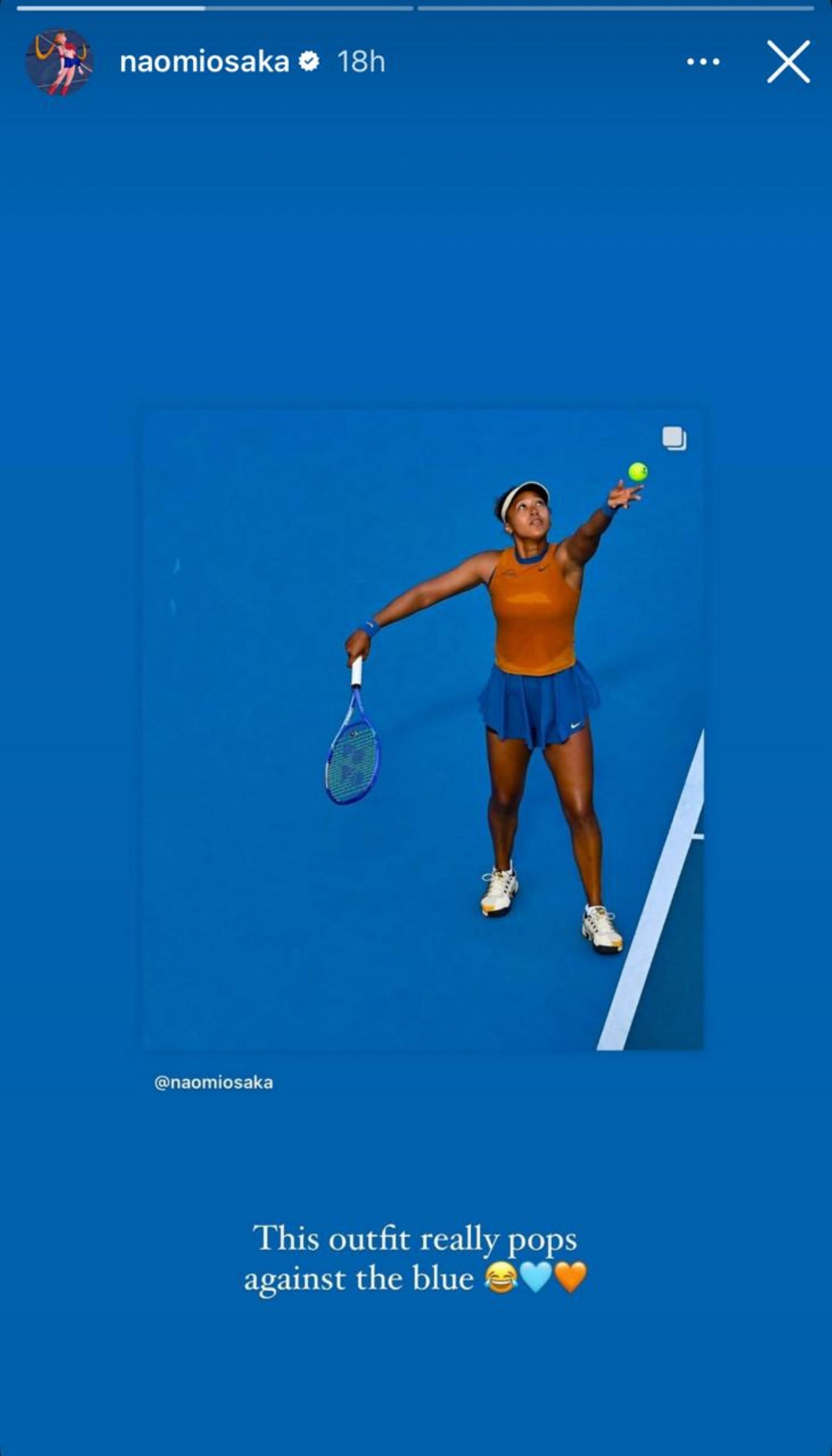 Naomi Osaka made her feelings known about her 2025 season; Instagram - @naomiosaka