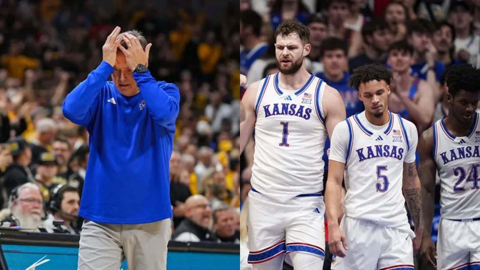 NCAAB analysts believe Bill Self and his Kansas side could end up failing in their quest for glory this season.