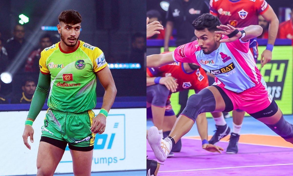 देवांक और अर्जुन देशवाल (Photo Credit - @PatnaPirates/@JaipurPanthers)