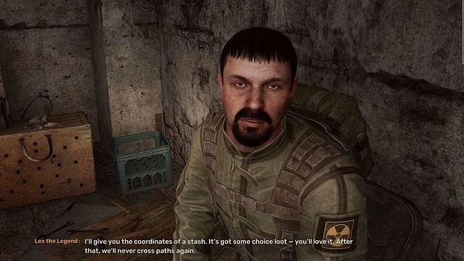 How to find Lex The Legend's stash in Stalker 2
