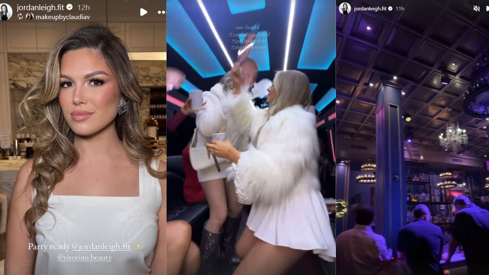 Patrik Laine shines on ice as fianc&eacute;e Jordan Leigh celebrates bachelorette party (via Instagram/@jordanleigh.fit)