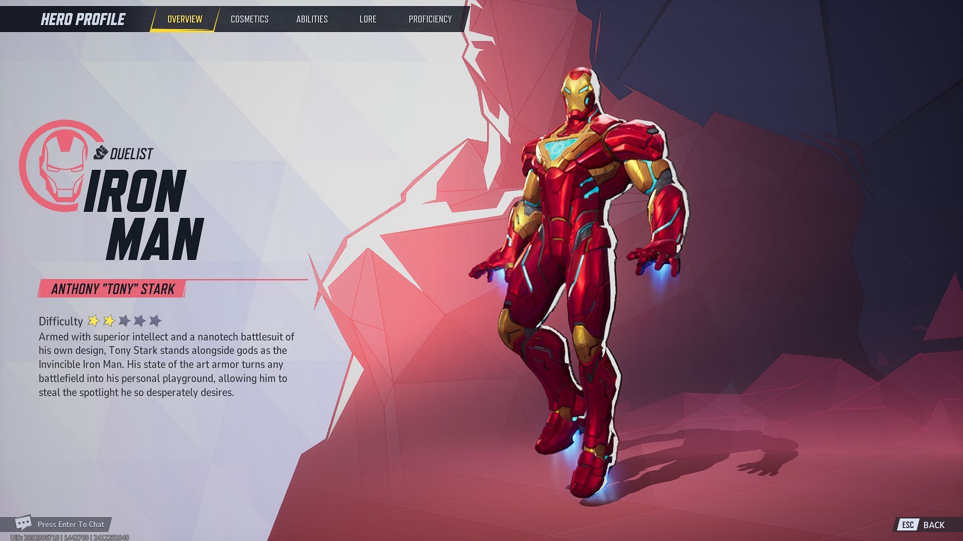 Marvel Rivals Iron Man is a Duelist character (Image via NetEase Games)