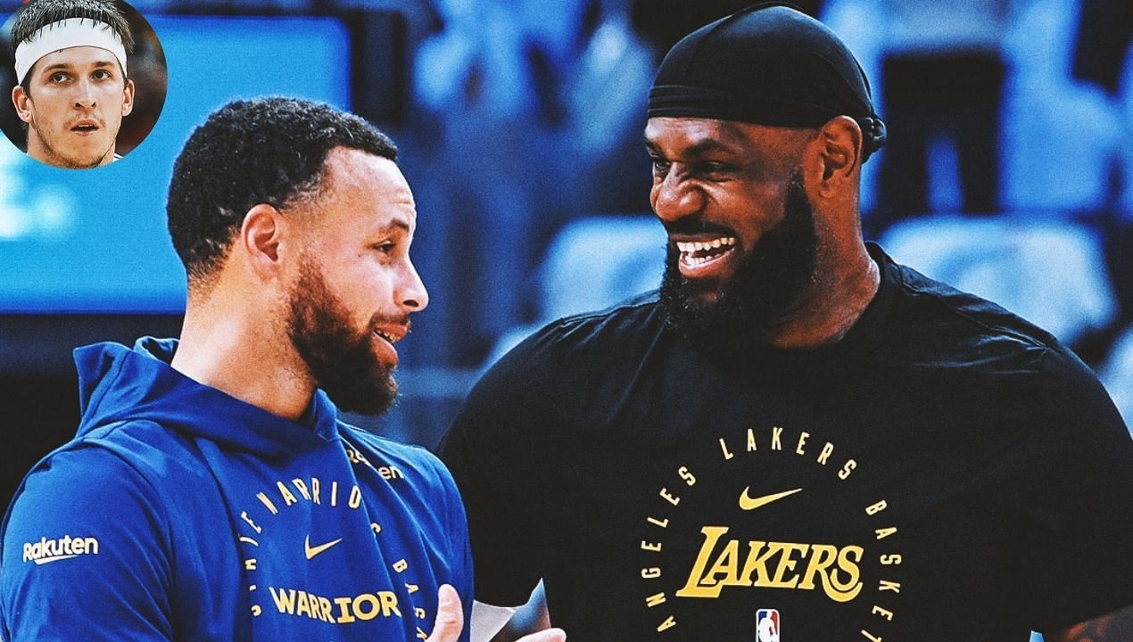 Austin Reaves drops 3-word NSFW response as LeBron James names himself and Warriors superstar as NBA stalwarts. (Image Credit: NBA/X)