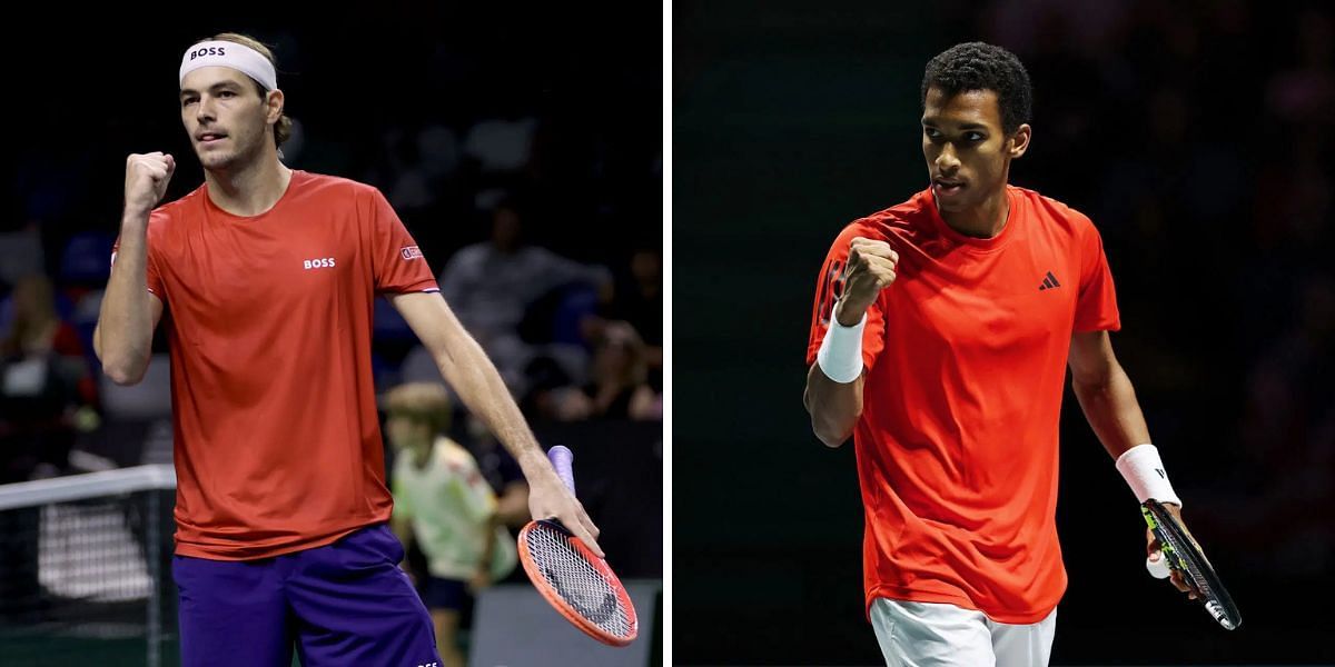 Taylor Fritz vs Felix Auger-Aliassime will be one of the United Cup fixtures (Image Source: Getty)