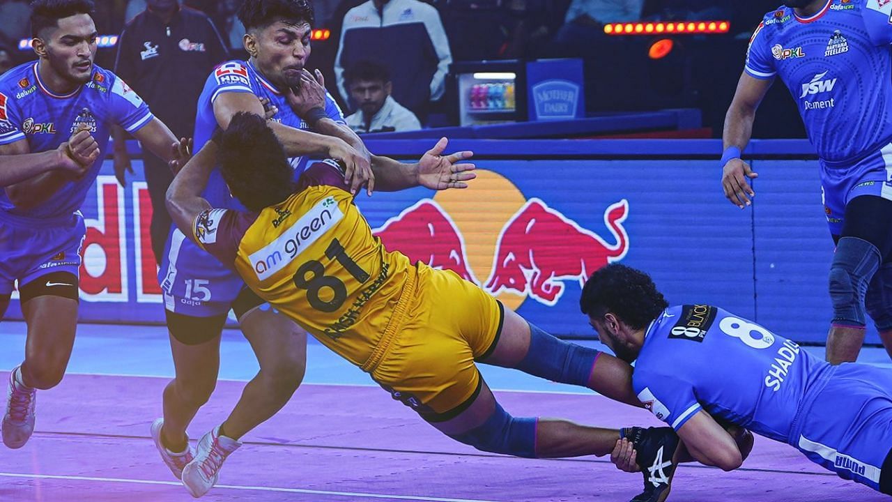 हरियाणा स्टीलर्स vs तेलुगू टाइटंस (Photo Credit- X/@HaryanaSteelers)