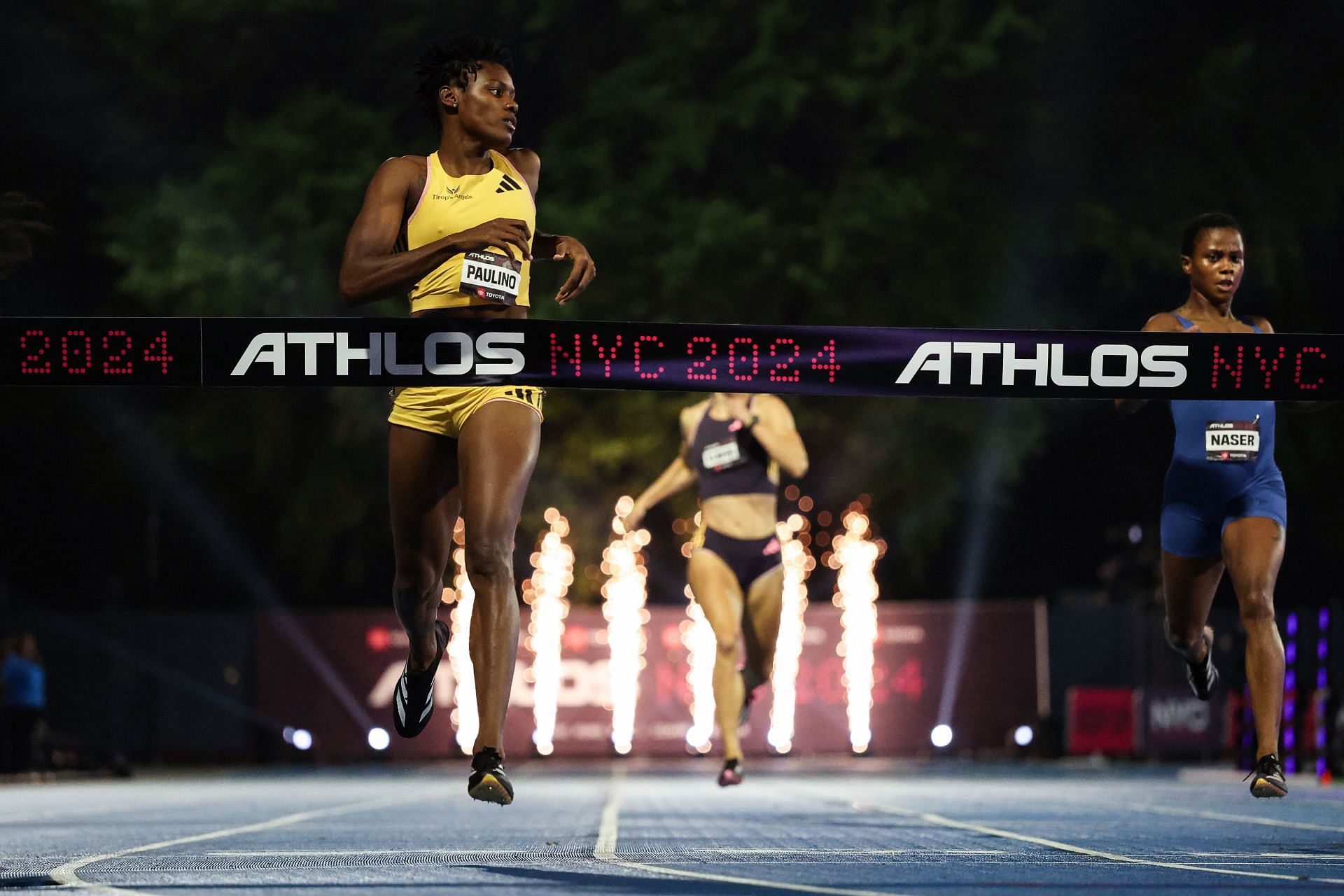 Alexis Ohanian this year debuted &#039;Athlos&#039; which seeks to revolutionize women&#039;s track and field events in the US - Source: Getty