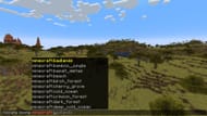 Use the locate command to find your desired biome in Minecraft (Image via Mojang Studios)