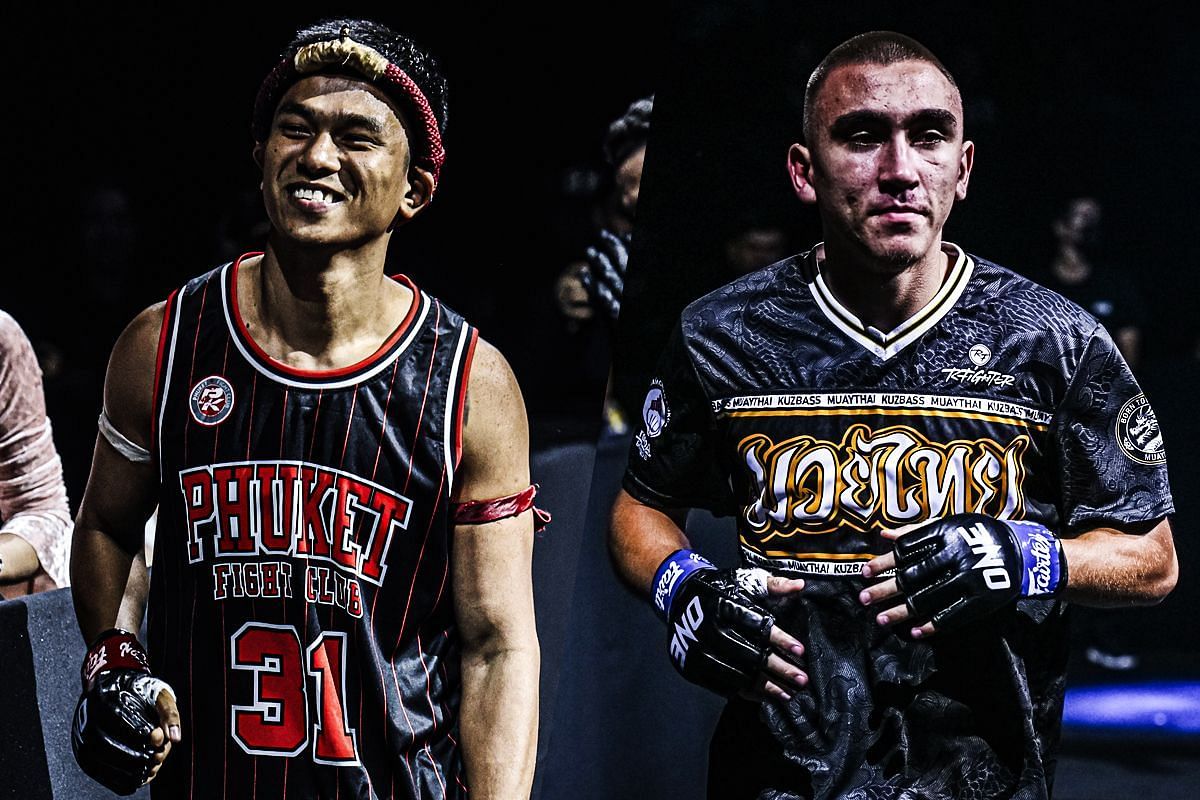 Panpayak (left) Egor Bikrev (right) [Photos via: ONE Championship]