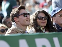 In Pictures: George Russell spends his F1 post-season enjoying some snow with girlfriend Carmen Mundt