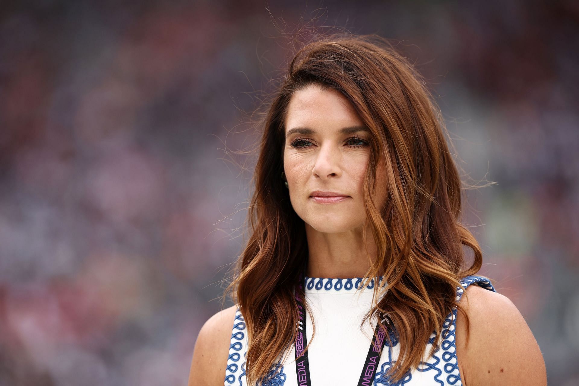 In Photos: Danica Patrick makes a fashion statement in an eye-catching ...