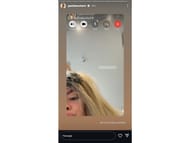 Eugenie Bouchard's Instagram story