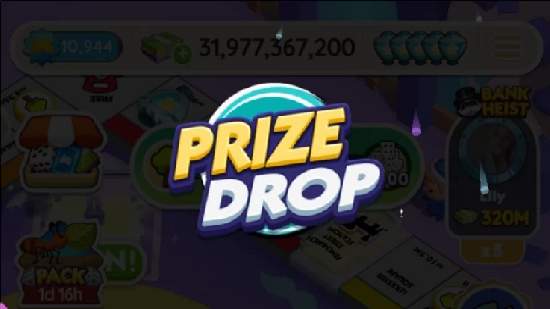 Peg-E Prize Drop event has returned (Image via Scopely)