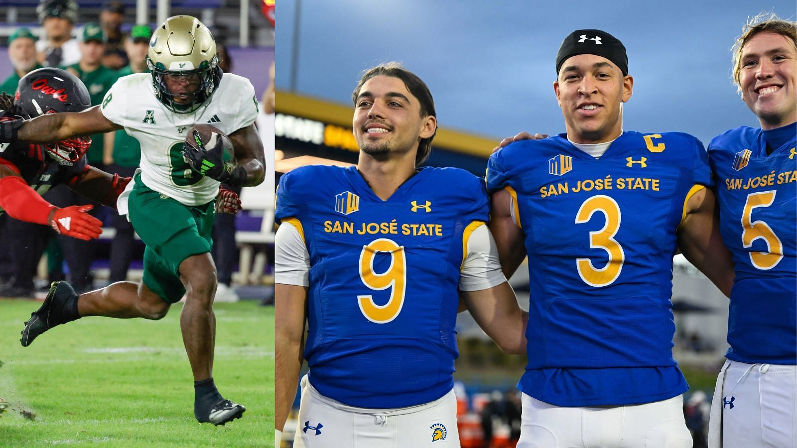 South Florida and San Jose State could have an epic 2024 Hawaii Bowl. (Photo Credits: IMAGN)