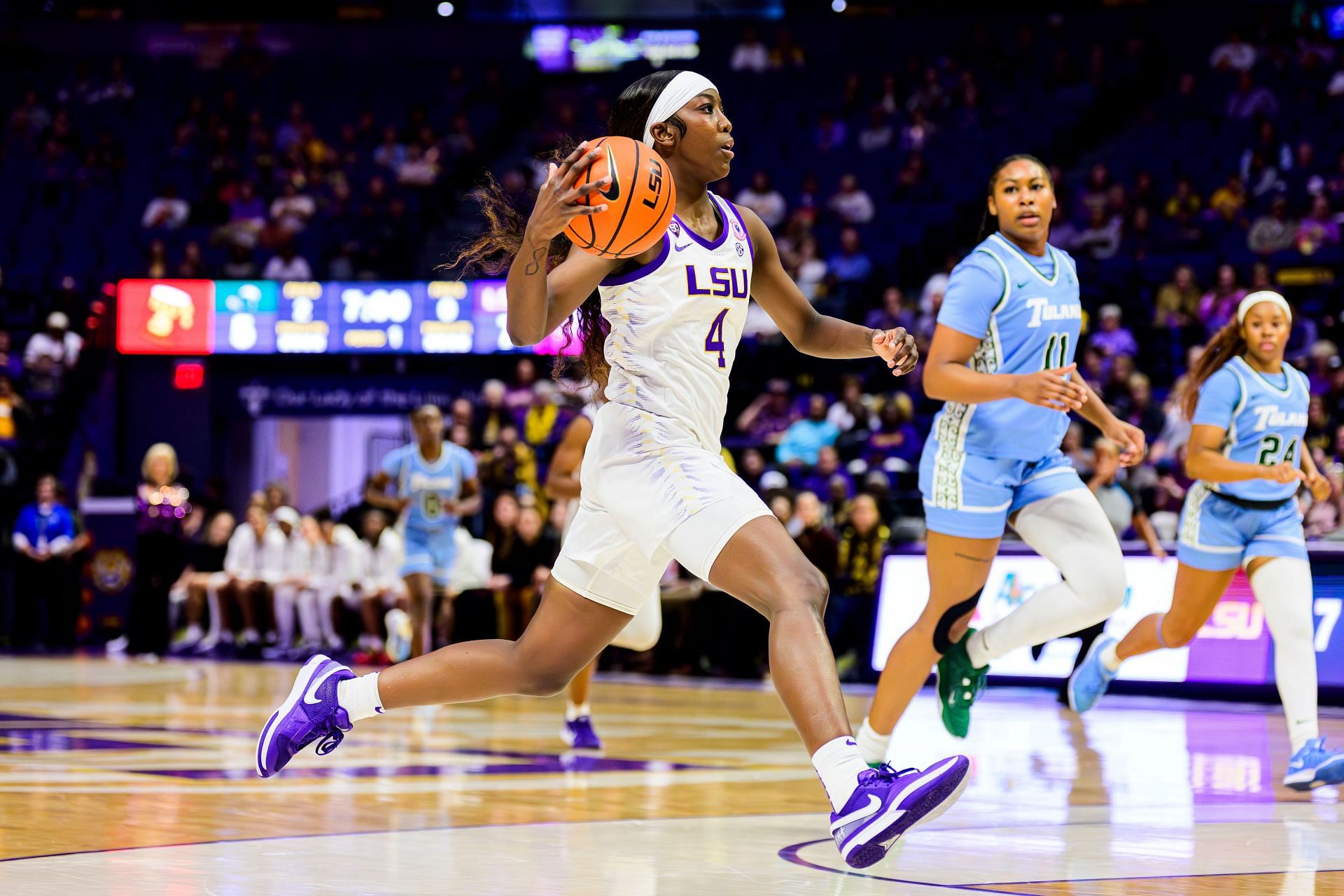 LSU Tigers guard Flau'Jae Johnson  (Source - Getty Images)