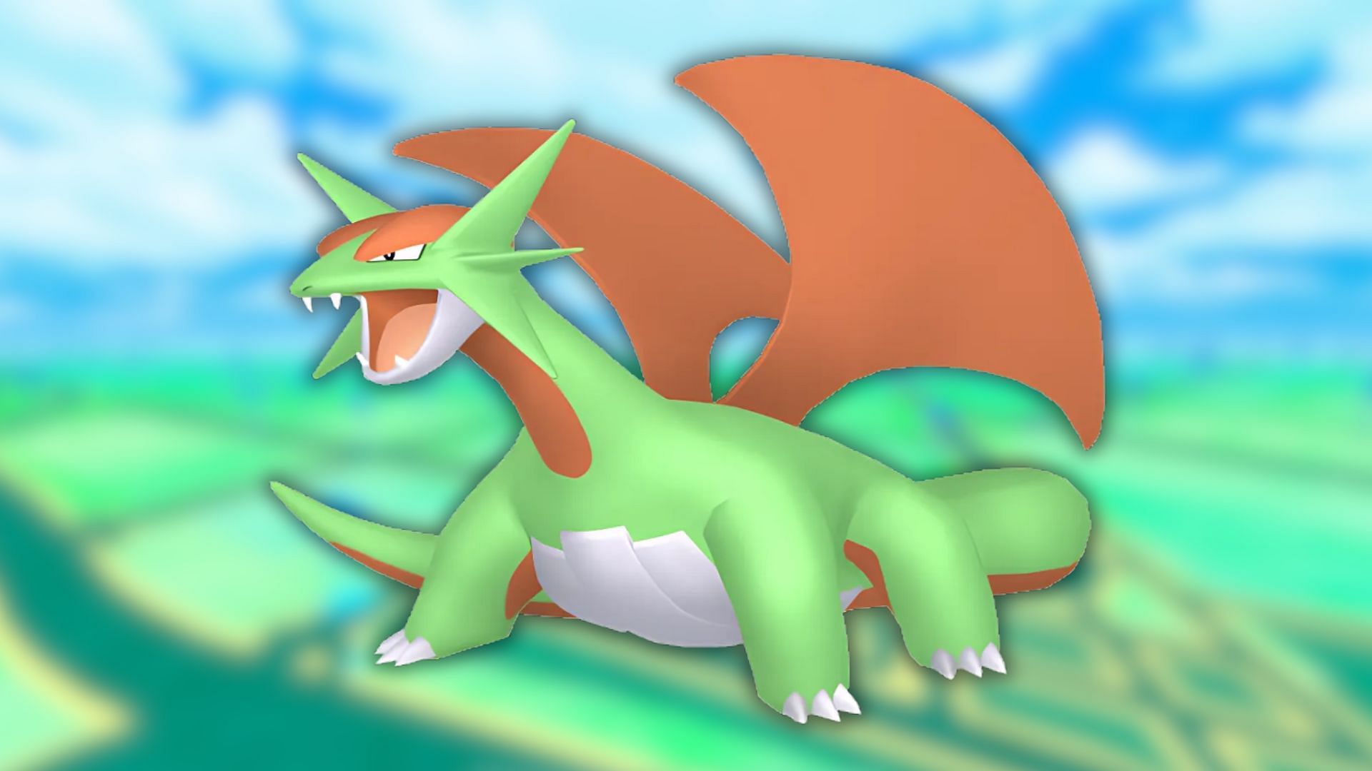 Shiny Salamence (Image via The Pokemon Company)