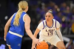 WATCH: LSU star Last-Tear Poa shows off threaded lime green outfit in latest TikTok video ft. Flau’jae Johnson
